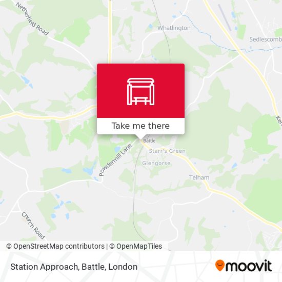 Station Approach, Battle map
