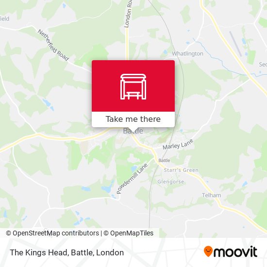 The Kings Head, Battle map