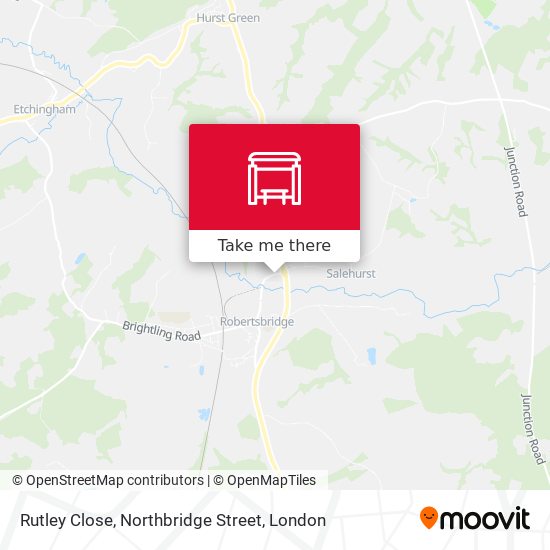 Rutley Close, Northbridge Street map