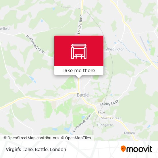 Virgin's Lane, Battle map