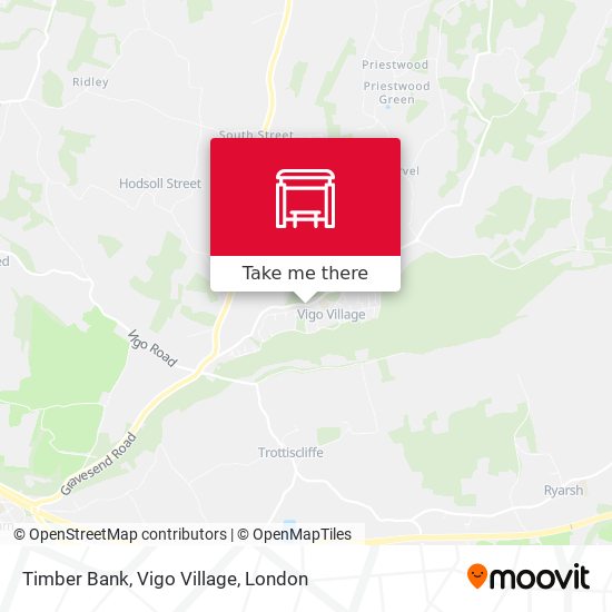 Timber Bank, Vigo Village map