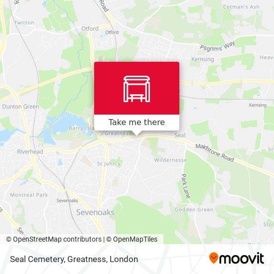 Seal Cemetery, Greatness map