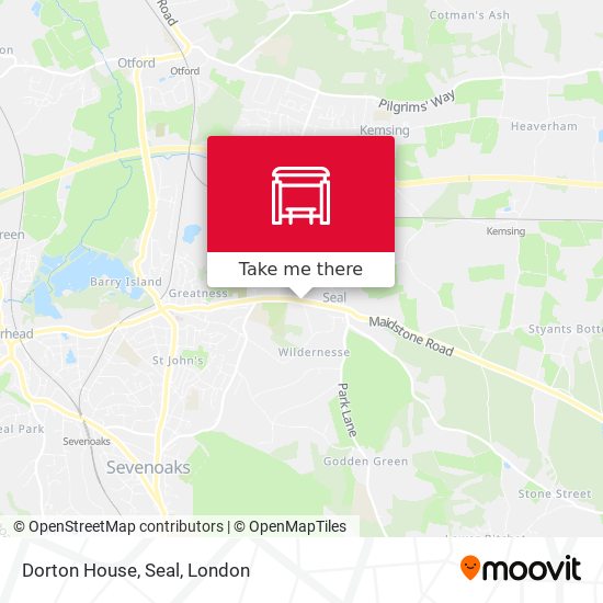 Dorton House, Seal map