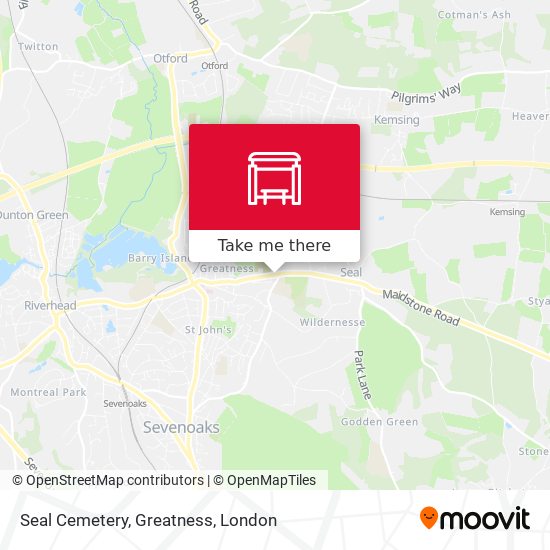 Seal Cemetery, Greatness map