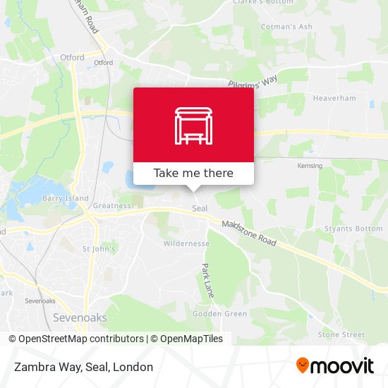 Zambra Way, Seal map