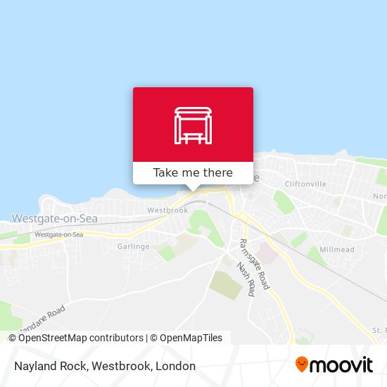 Nayland Rock, Westbrook map