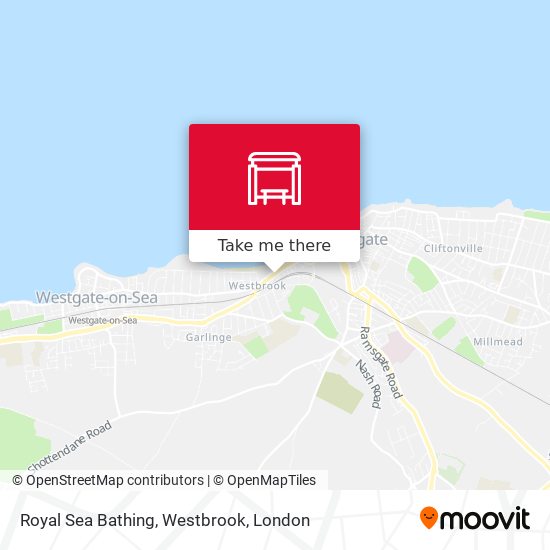 Royal Sea Bathing, Westbrook map