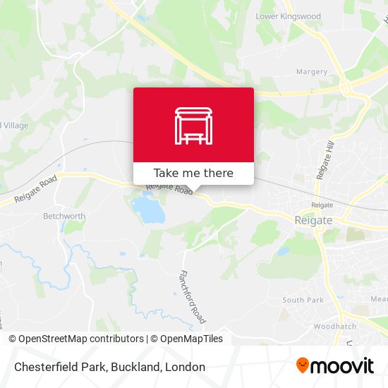 Chesterfield Park, Buckland map