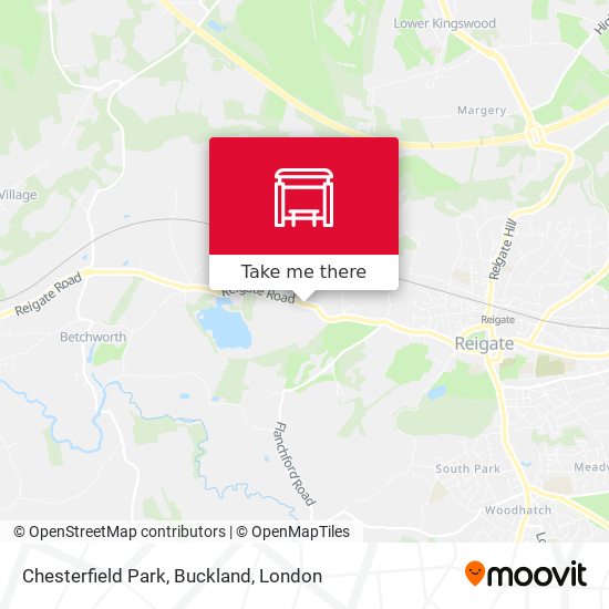 Chesterfield Park, Buckland map