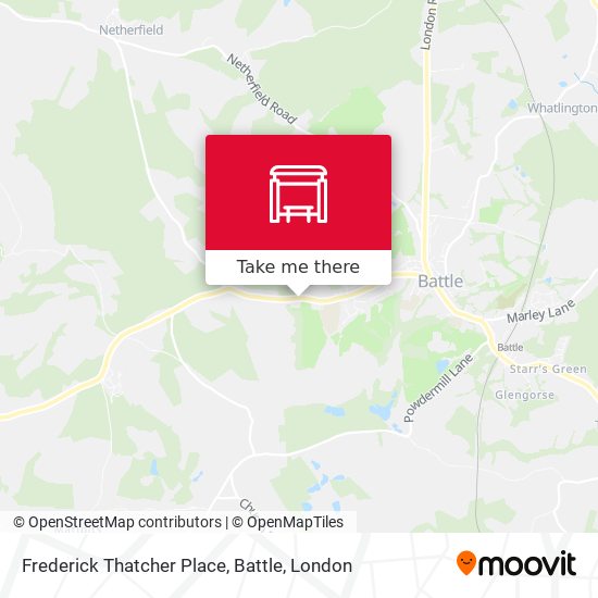 Frederick Thatcher Place, Battle map