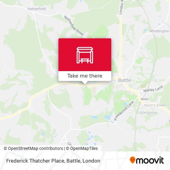 Frederick Thatcher Place, Battle map