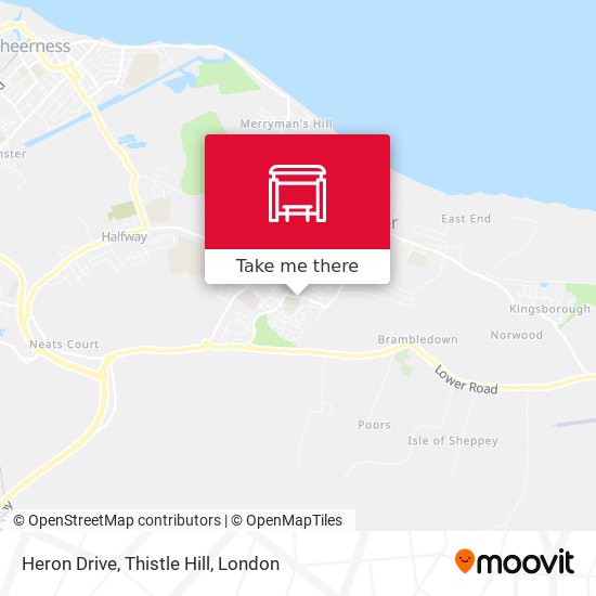 Heron Drive, Thistle Hill map