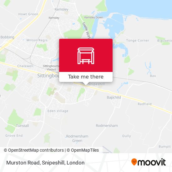 Murston Road, Snipeshill map