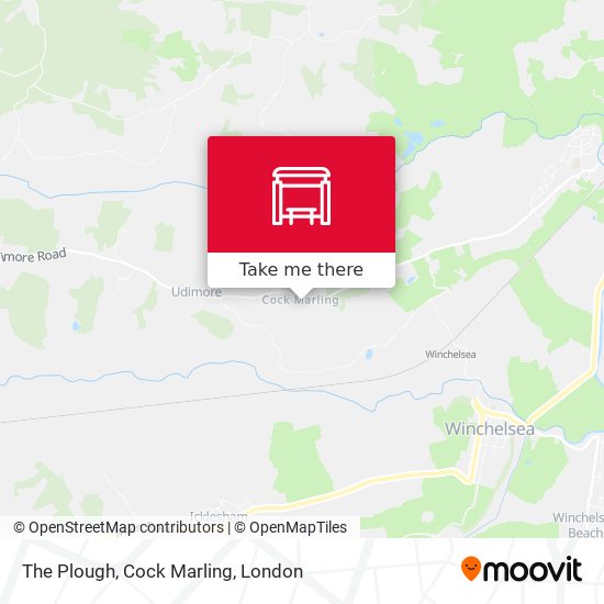The Plough, Cock Marling map