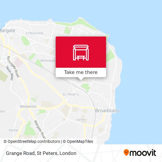 Grange Road, St Peters map