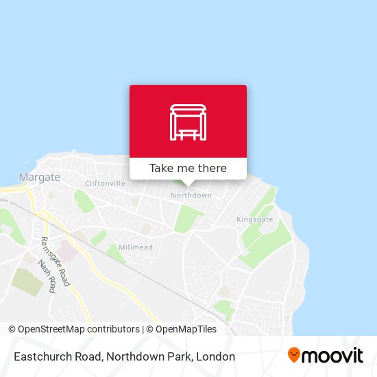 Eastchurch Road, Northdown Park map