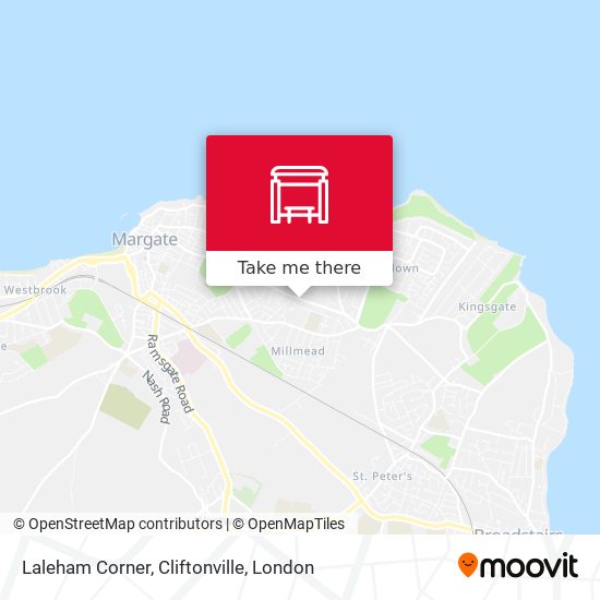 Laleham Corner, Cliftonville map