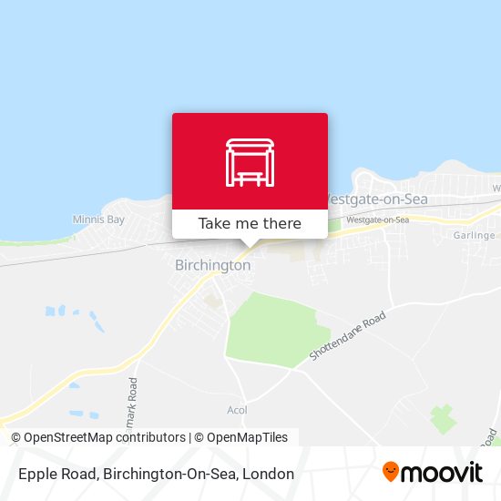 Epple Road, Birchington-On-Sea map
