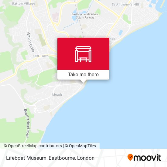 Lifeboat Museum, Eastbourne map