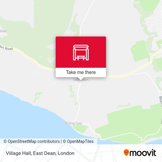 Village Hall, East Dean map