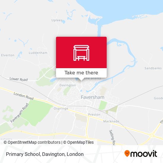 Primary School, Davington map