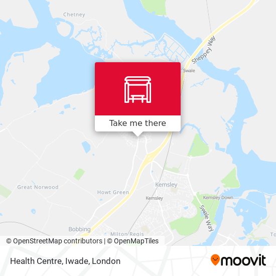 Health Centre, Iwade map
