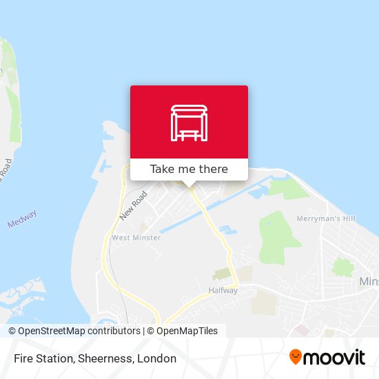 Fire Station, Sheerness map
