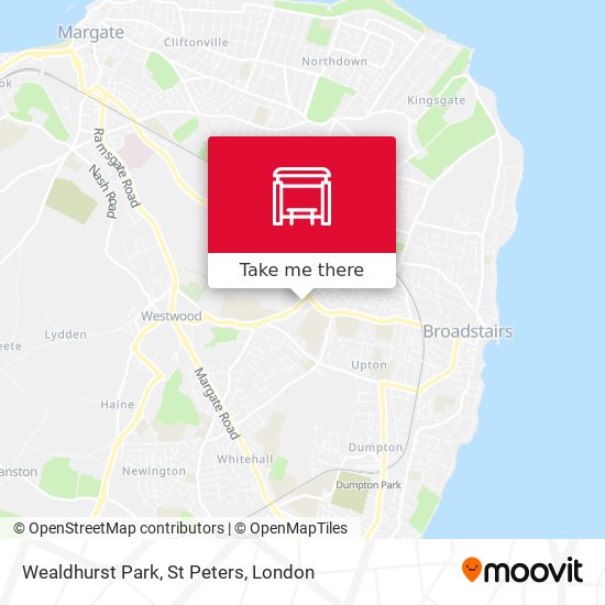 Wealdhurst Park, St Peters map