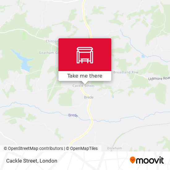 Cackle Street map