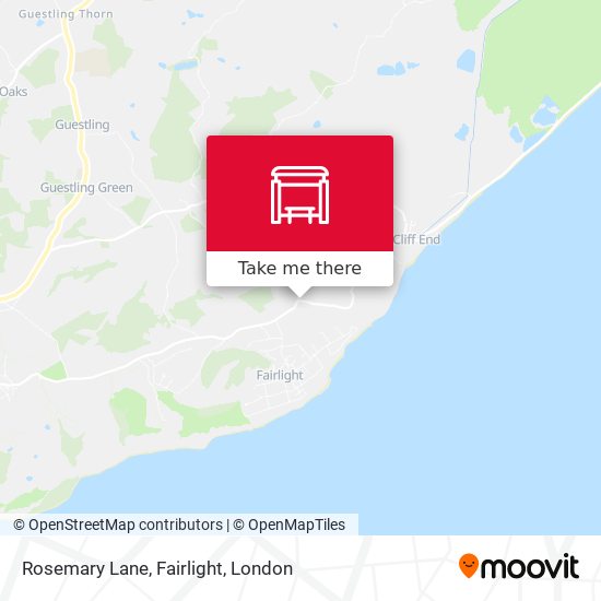 Rosemary Lane, Fairlight map
