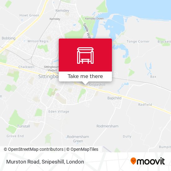 Murston Road, Snipeshill map