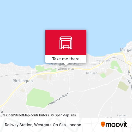 Railway Station, Westgate-On-Sea map