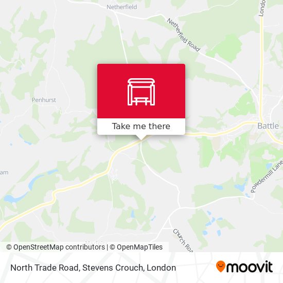 North Trade Road, Stevens Crouch map