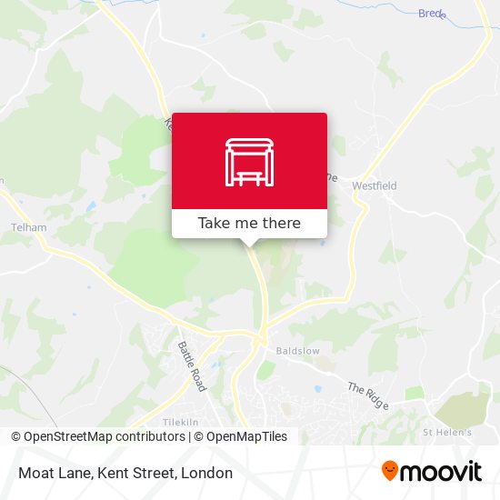 Moat Lane, Kent Street map