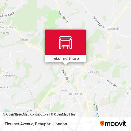 Fletcher Avenue, Beauport map