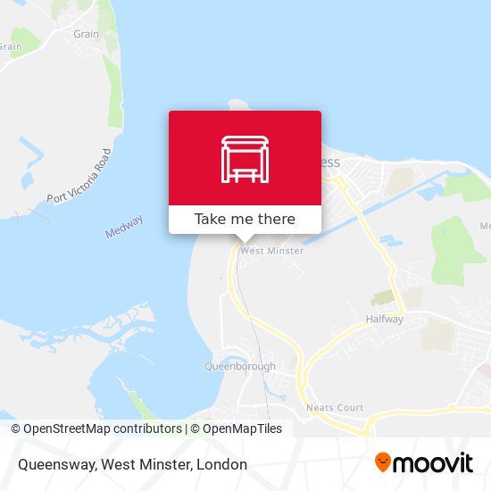 Queensway, West Minster map