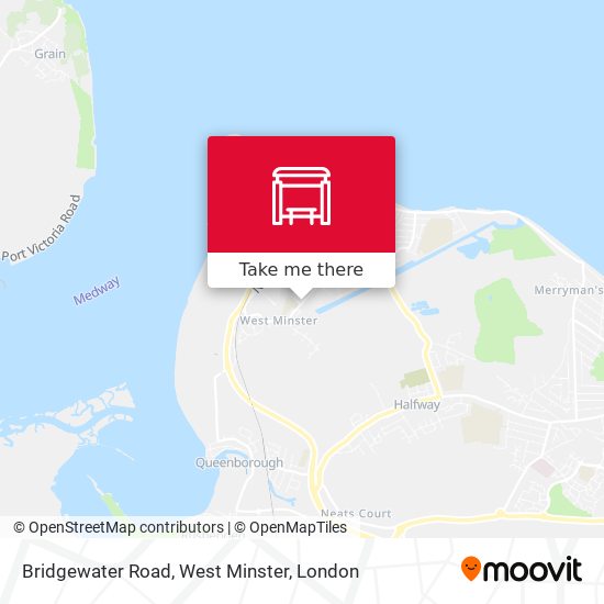 Bridgewater Road, West Minster map