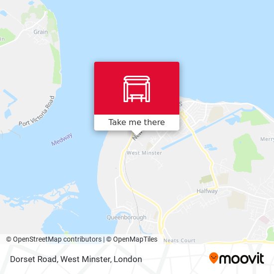 Dorset Road, West Minster map