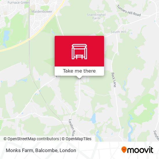 Monks Farm, Balcombe map