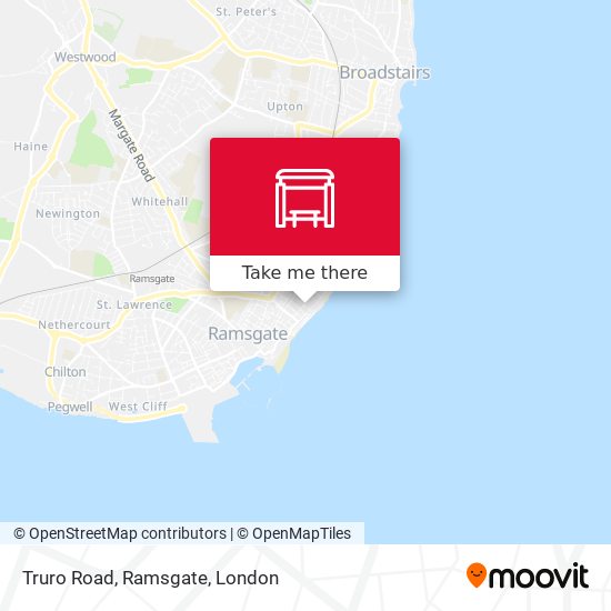 Truro Road, Ramsgate map