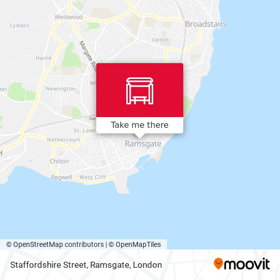 Staffordshire Street, Ramsgate map