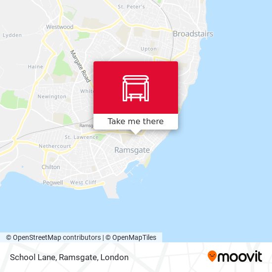 School Lane, Ramsgate map