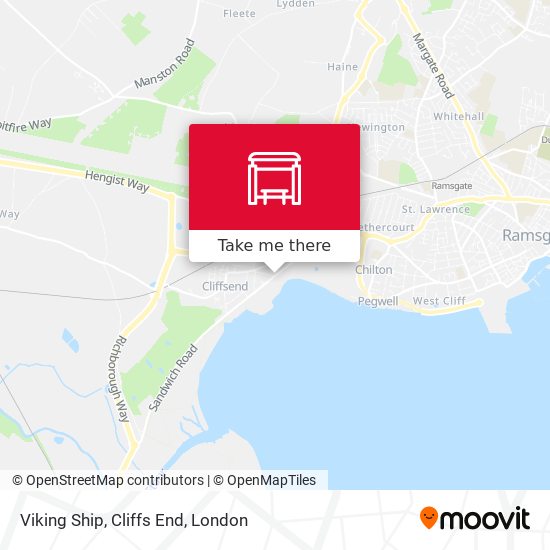Viking Ship, Cliffs End map