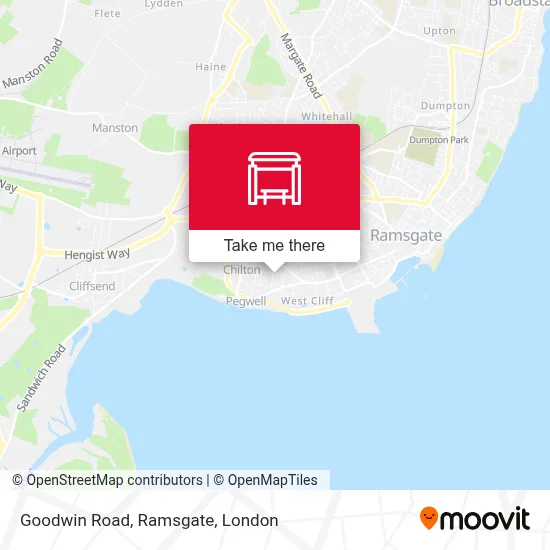 Goodwin Road, Ramsgate stop - Routes, Schedules, and Fares