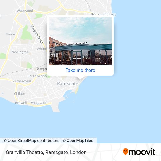 Granville Theatre, Ramsgate map
