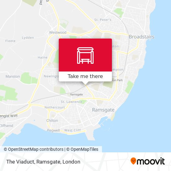 The Viaduct, Ramsgate map