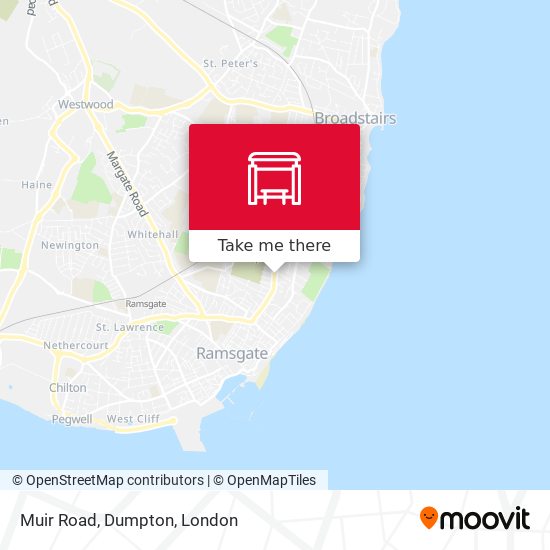 Muir Road, Dumpton map
