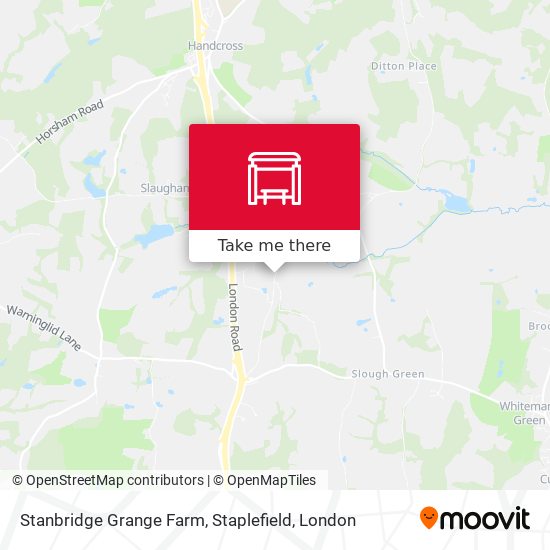 Stanbridge Grange Farm, Staplefield map