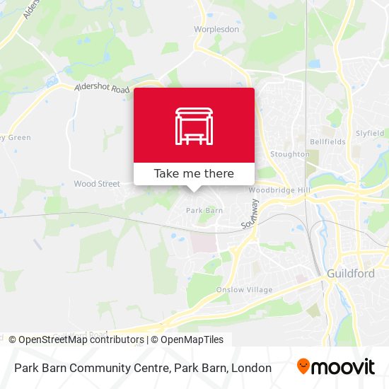Park Barn Community Centre, Park Barn map