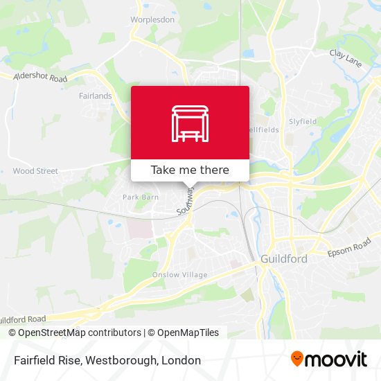 Fairfield Rise, Westborough map